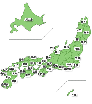 日本地図