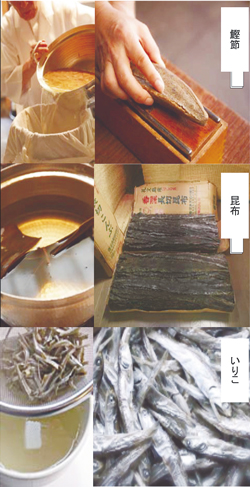 水産物は、和食を支えるだしに不可欠