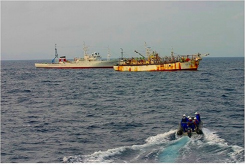 外国漁船への立入検査