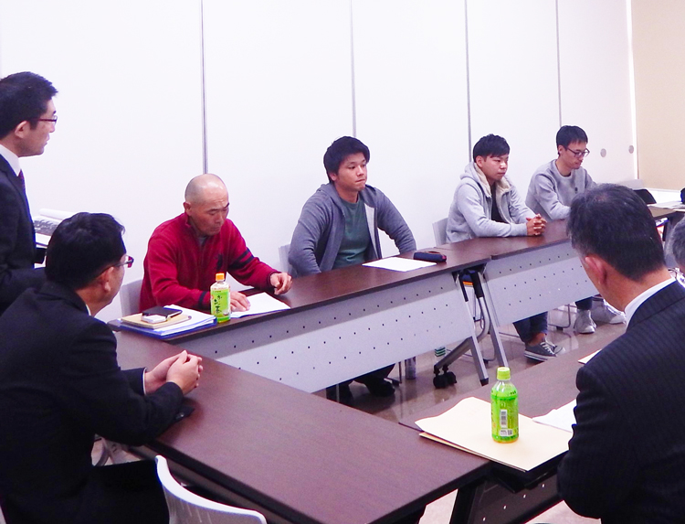 みやぎ漁師カレッジの研修生