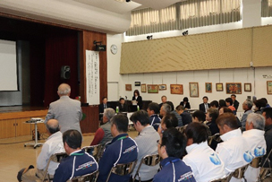 令和元（2019）年11月21日 太地町における「水銀と住民の健康影響に関する報告会」の写真
