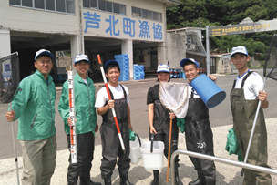 芦北高校アマモ班の写真