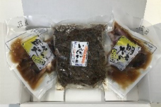 明石だこのやわらか煮・いかなごくぎ煮セットの写真