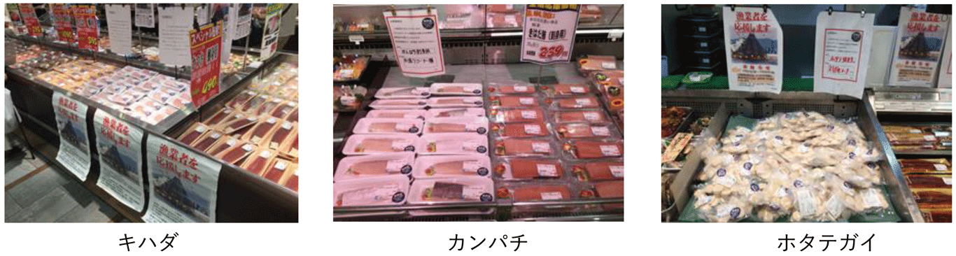 図表特-2-1 小売店での水産物販売促進の例