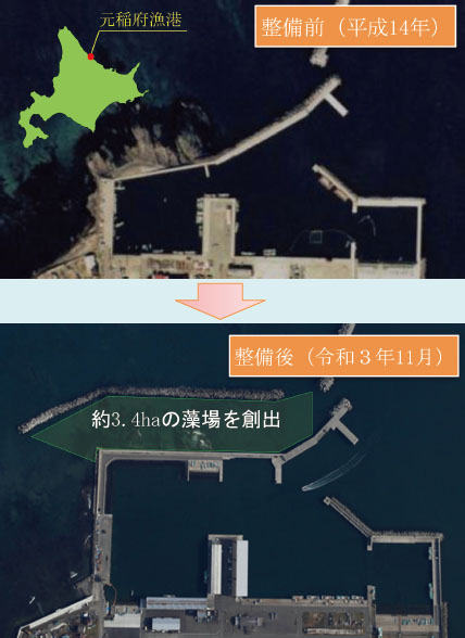 二重堤の整備後の状況