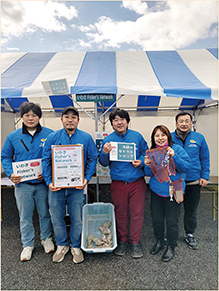 いわきFisher's Networkと漁協職員 写真提供:いわきFisher's Network