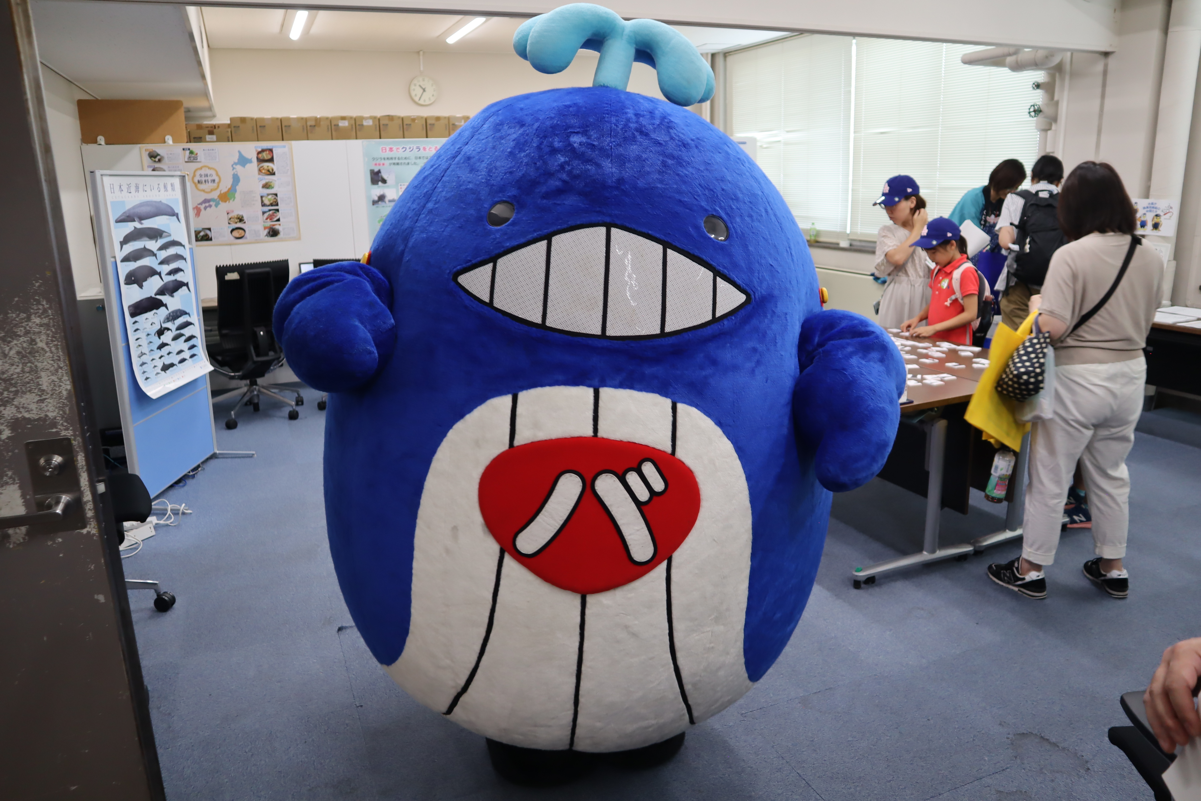 クジラのバレニンちゃんが登場