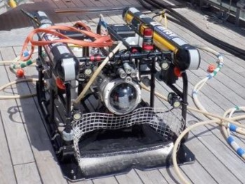 調査に使用したROV 