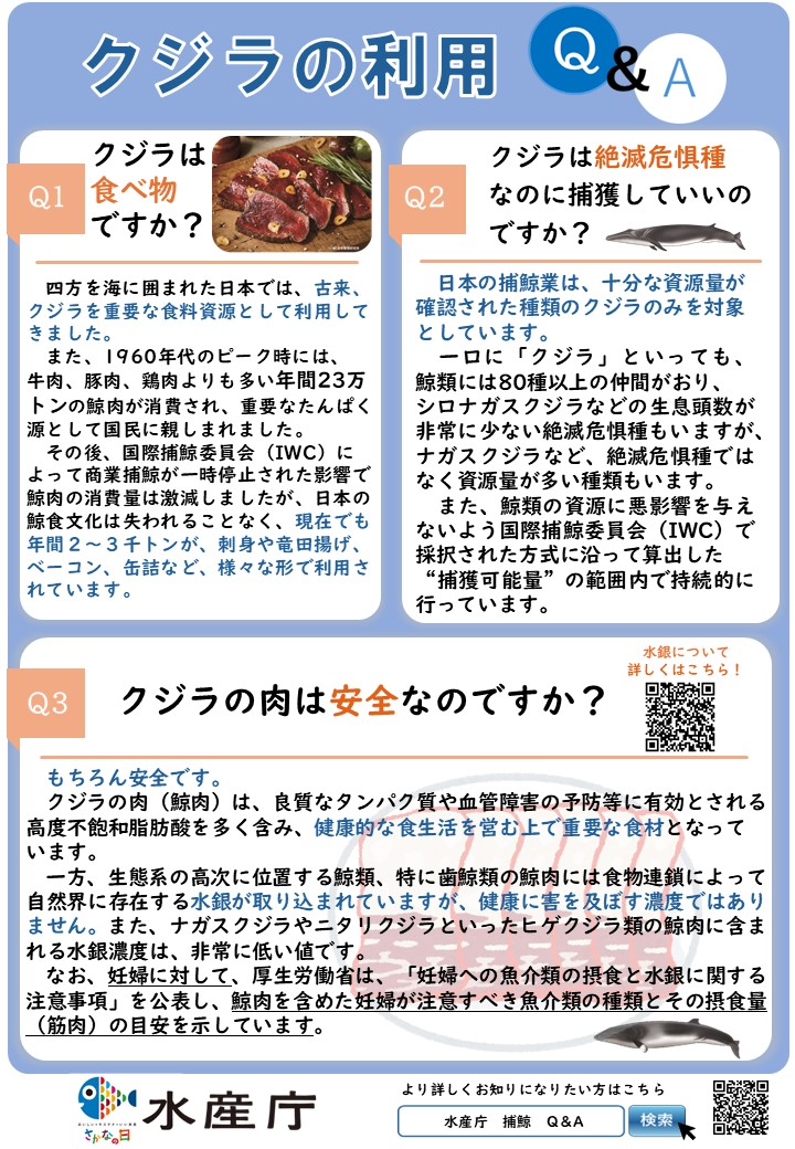 クジラの利用Q&A